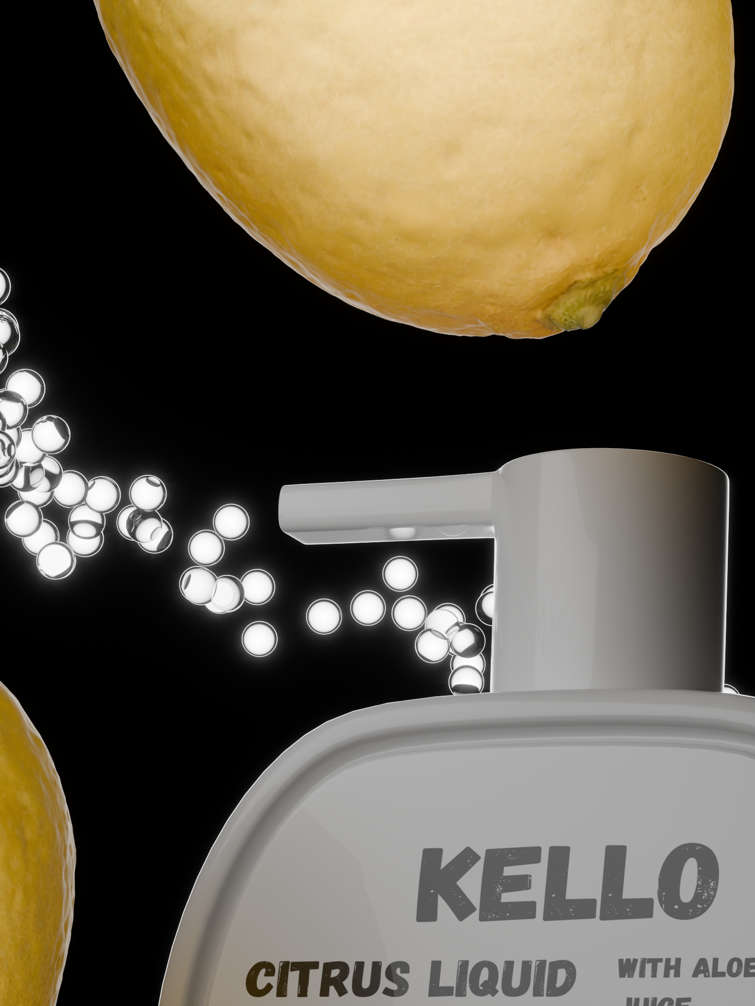 Soap packaging render