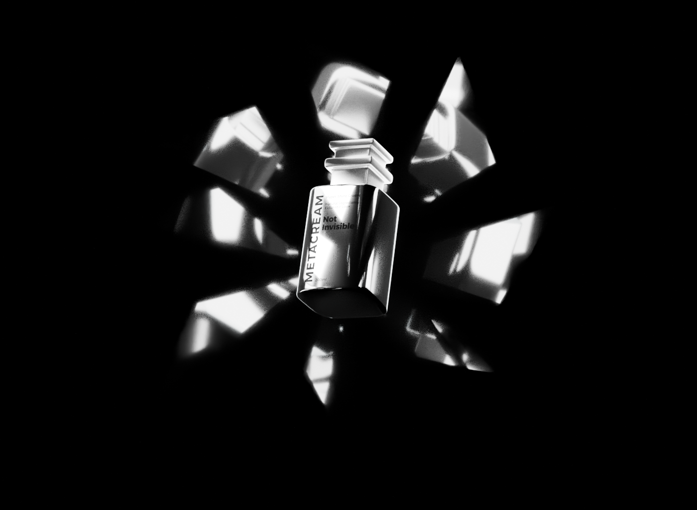 Metacream range render in a wide format